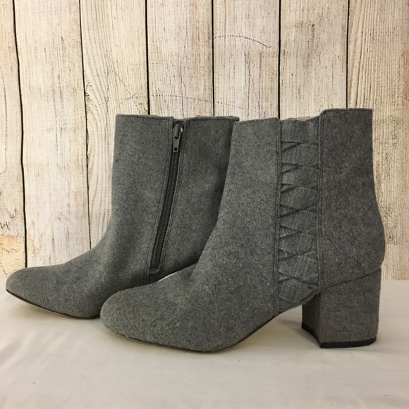 Nine West Gray Booties - Picture 2 of 4